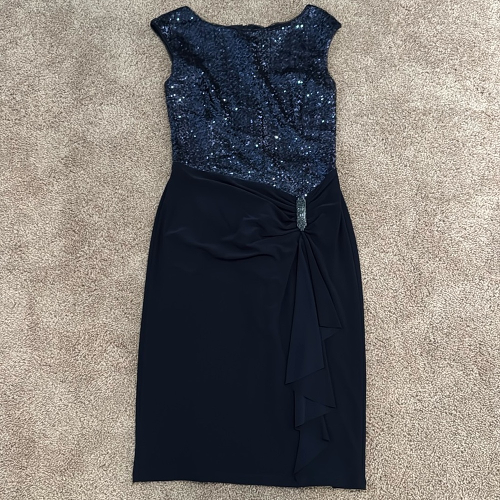 Lauren Ralph Lauren Black Sequin Dress